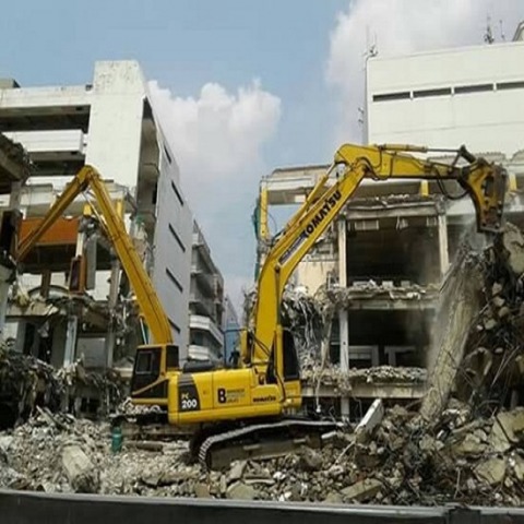 รับรื้อตึกสูง โรงแรมเก่า